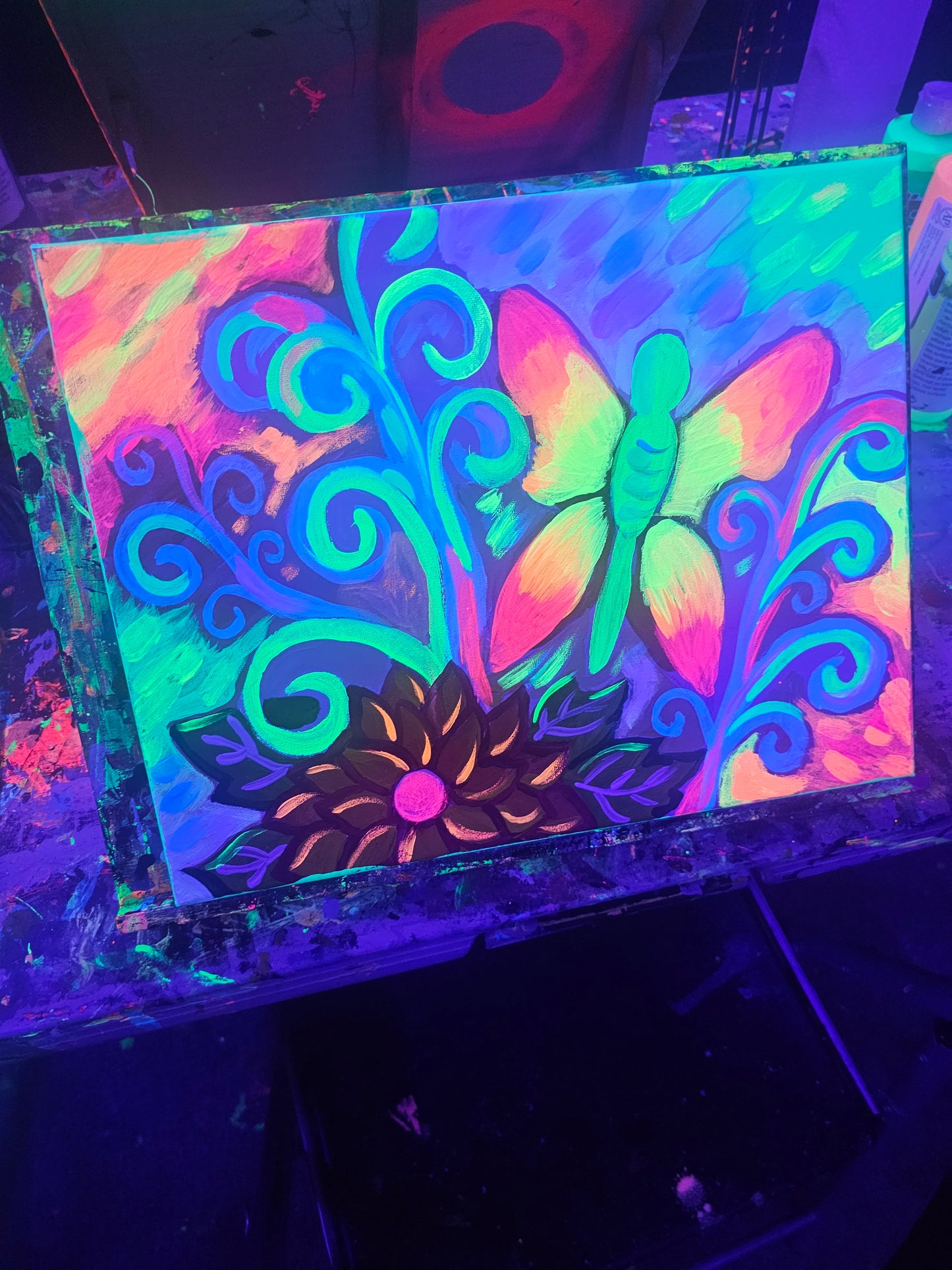 Private Paint Room Group Session