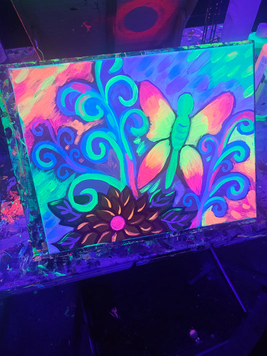 Paint and Glow - Creative Paint Sessions